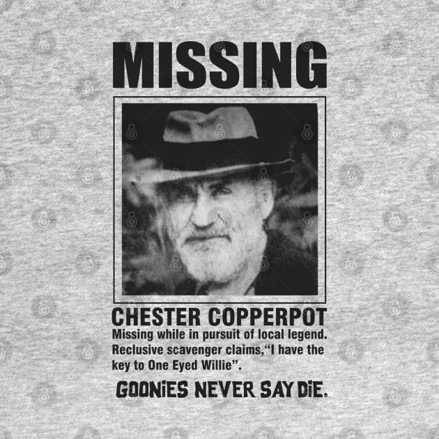 CHESTER COPPERPOT by YourLuckyTee